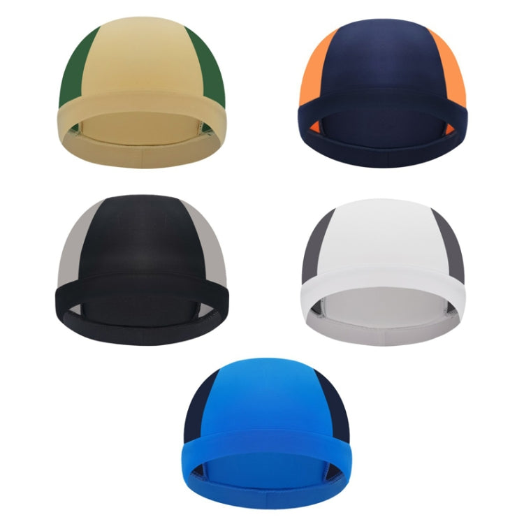 Ice Silk Riding Cap Outdoor Mountain Bike Helmet Inner Hat Sunscreen Absorbent Wicking Sports Cap, Size: Free code