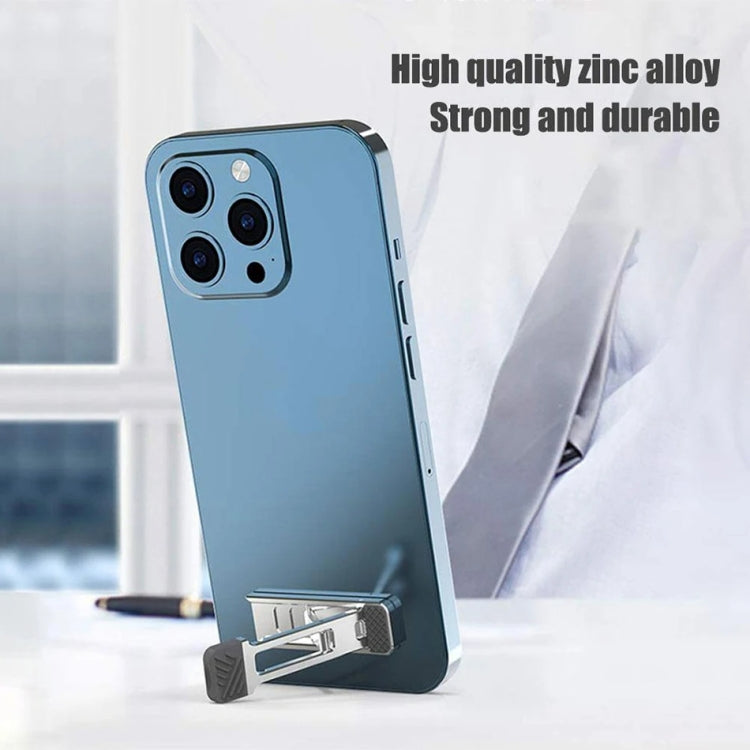 2pcs Invisible Cooling Stand Heightening Pad For Laptop & Smartphones & Tablet - Light Gray