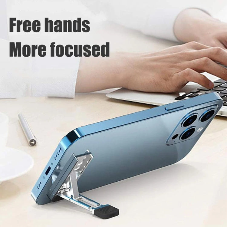 2pcs Invisible Cooling Stand Heightening Pad For Laptop & Smartphones & Tablet - Light Gray