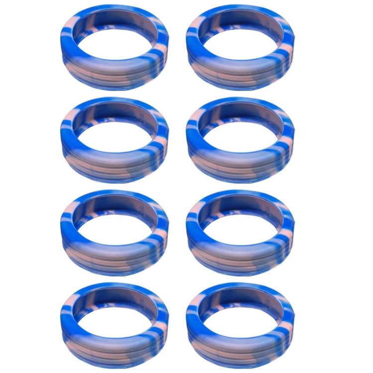 8pcs /Set Luggage Wheel Silicone Protective Cover Swivel Chair Wheel Sound Reducing Cover, Size: Small 4-5cm Wheels