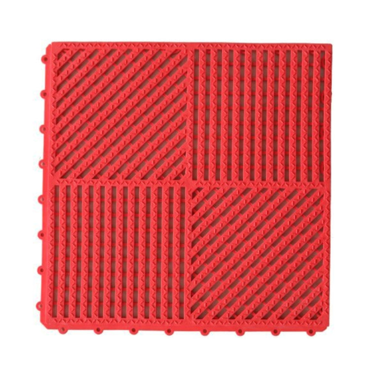 30x30cm Bathroom Floor Mats Non-slip Hydrophobic PVC Hollow Dirt-resistant Foot Mats