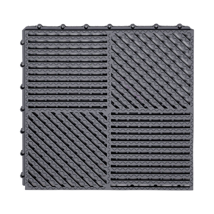 30x30cm Bathroom Floor Mats Non-slip Hydrophobic PVC Hollow Dirt-resistant Foot Mats