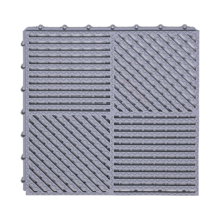 30x30cm Bathroom Floor Mats Non-slip Hydrophobic PVC Hollow Dirt-resistant Foot Mats