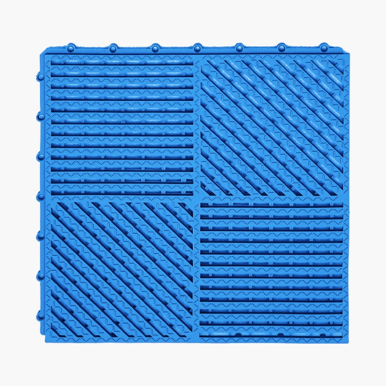 30x30cm Bathroom Floor Mats Non-slip Hydrophobic PVC Hollow Dirt-resistant Foot Mats