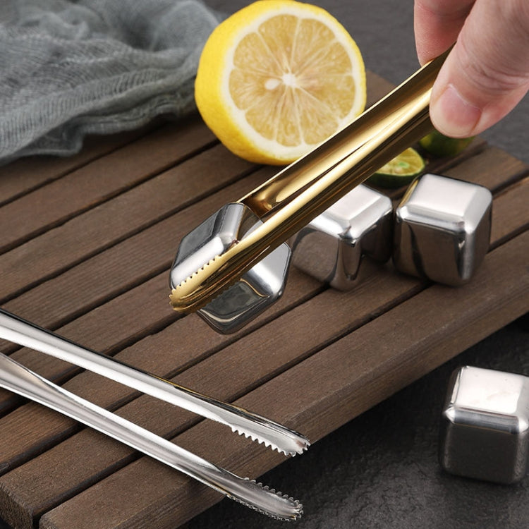 Household 304 Stainless Steel Barbecue Clip Kitchen Extended Food Holders, Model: 30cm Silver