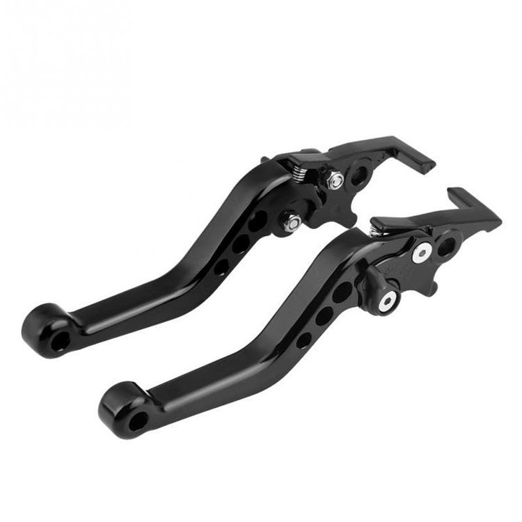 1pair Motorcycle CNC Six Speed Dual Disc Brake Handlebar Cowl Adjustable Electric Bike Brake Lever