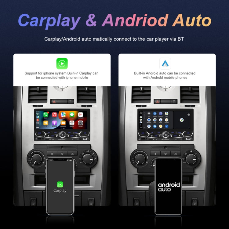 6.86inch Dual Butt Button Knob Player MP5 With Backup Camera Function / Bluetooth / CarPlay - Standard