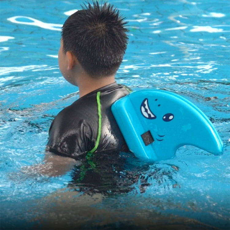 Fins Dual Purpose Back Float Children Beginner Swimming Aid Float Plate Hitting Water Striker - Cartoon Pattern