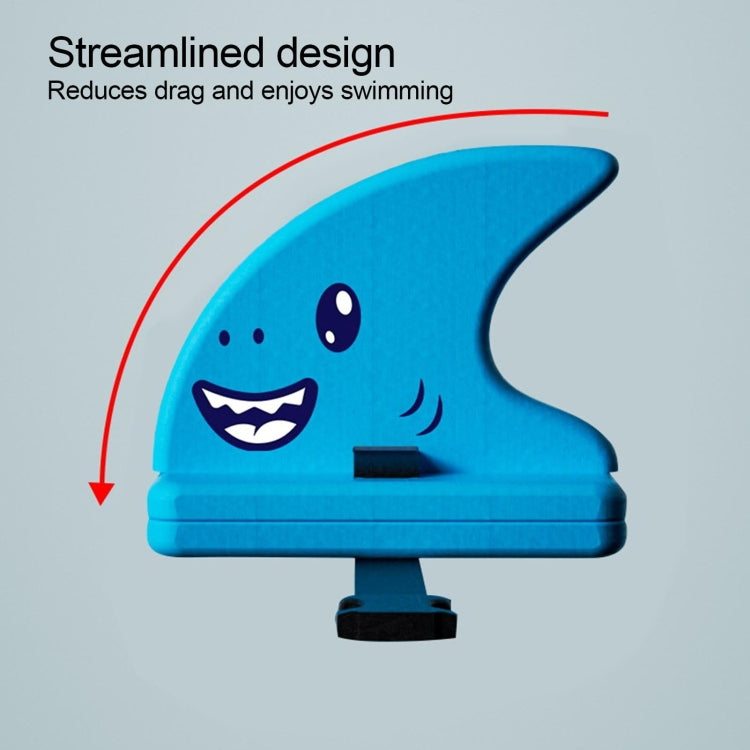 Fins Dual Purpose Back Float Children Beginner Swimming Aid Float Plate Hitting Water Striker - Cartoon Pattern