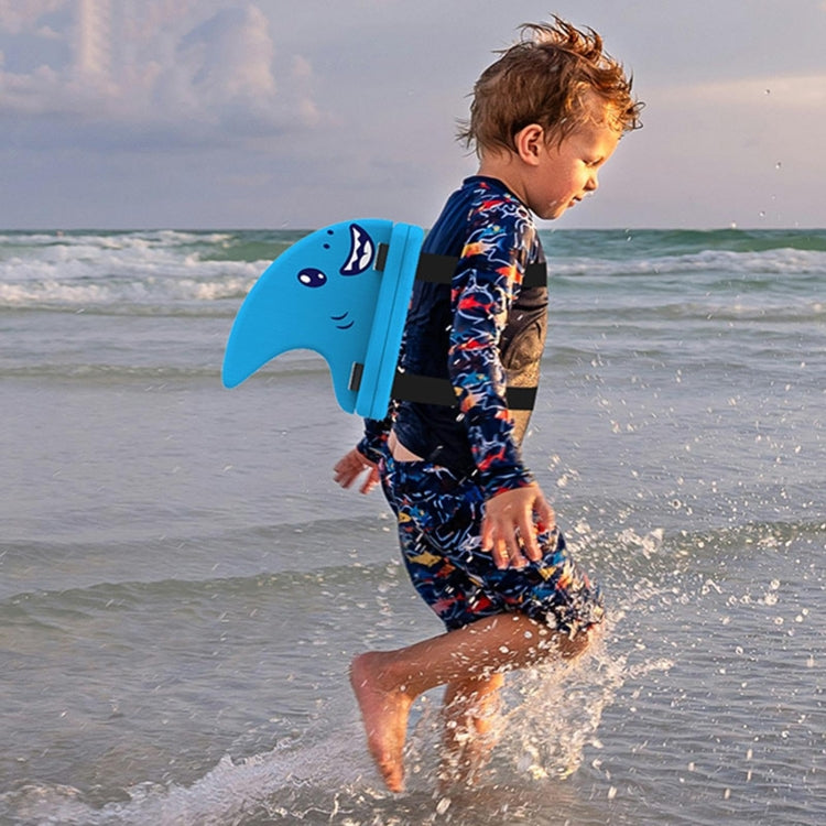 Fins Dual Purpose Back Float Children Beginner Swimming Aid Float Plate Hitting Water Striker - Cartoon Pattern
