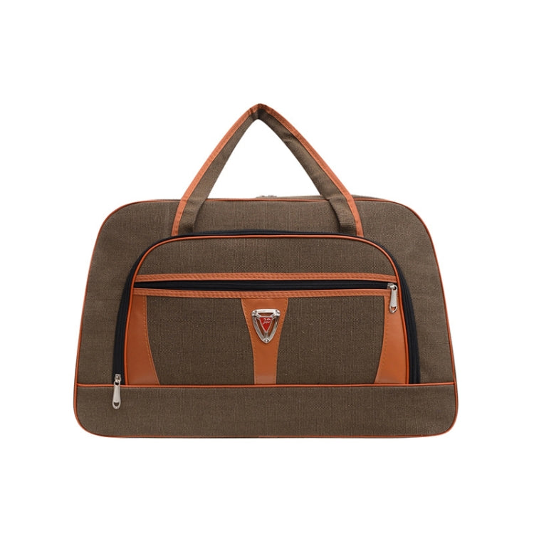 Large Capacity Travel Bag Men Short Trip Handheld Canvas Luggage Bag, Size: Small