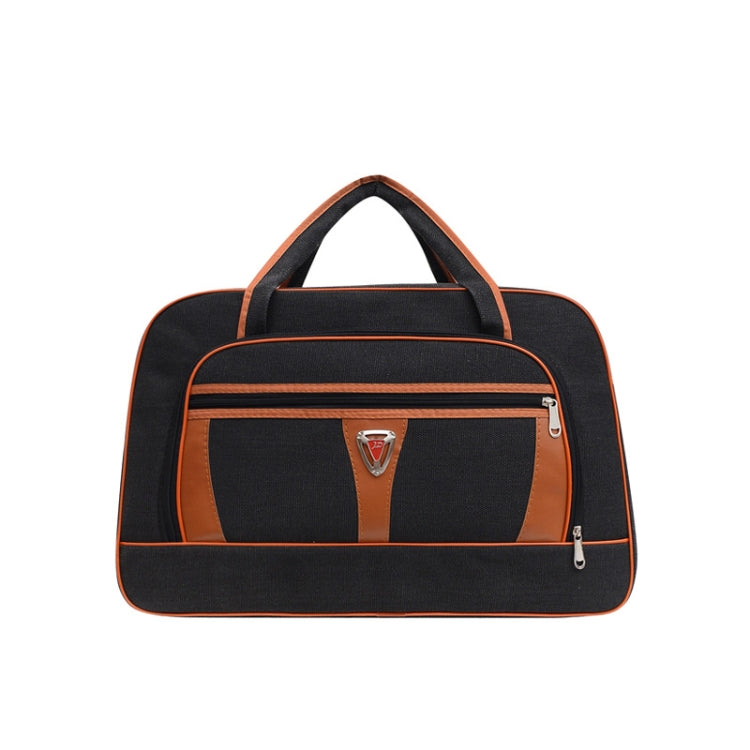Large Capacity Travel Bag Men Short Trip Handheld Canvas Luggage Bag, Size: Small