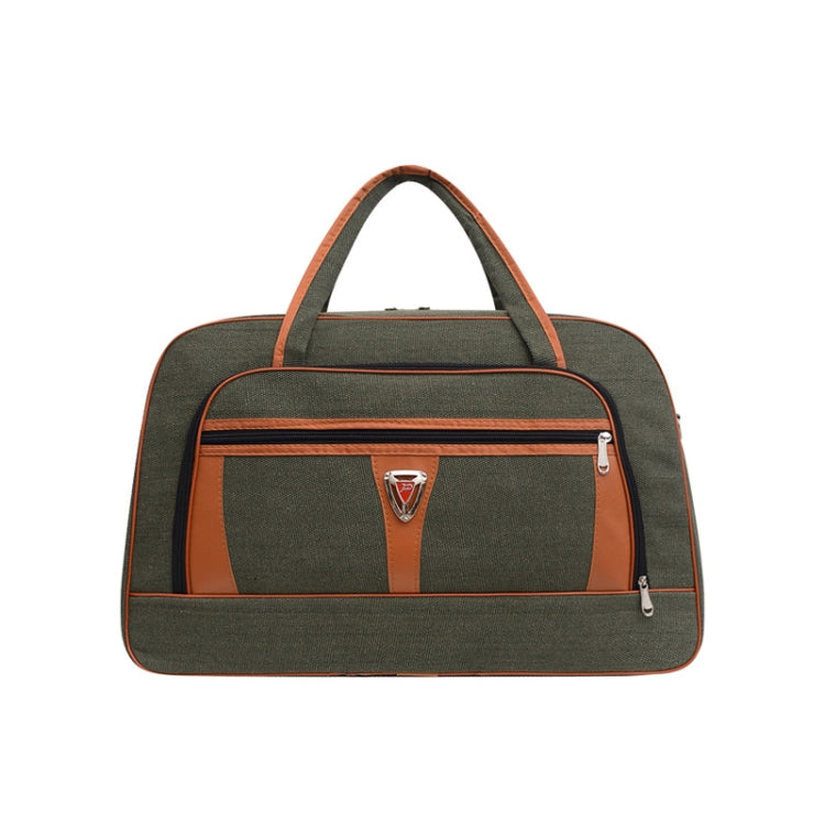 Large Capacity Travel Bag Men Short Trip Handheld Canvas Luggage Bag, Size: Small