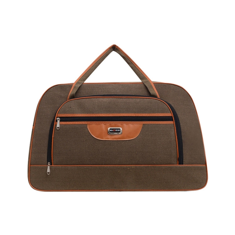 Large Capacity Travel Bag Men Short Trip Handheld Canvas Luggage Bag, Size: Medium