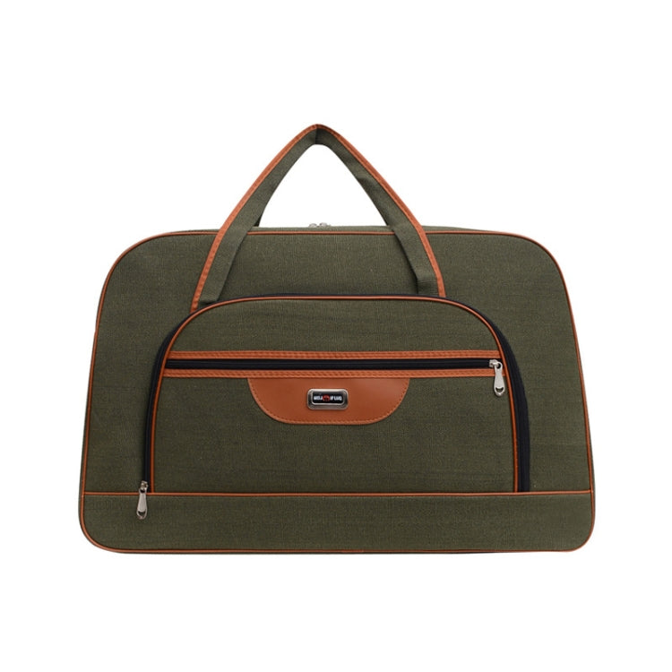 Large Capacity Travel Bag Men Short Trip Handheld Canvas Luggage Bag, Size: Medium