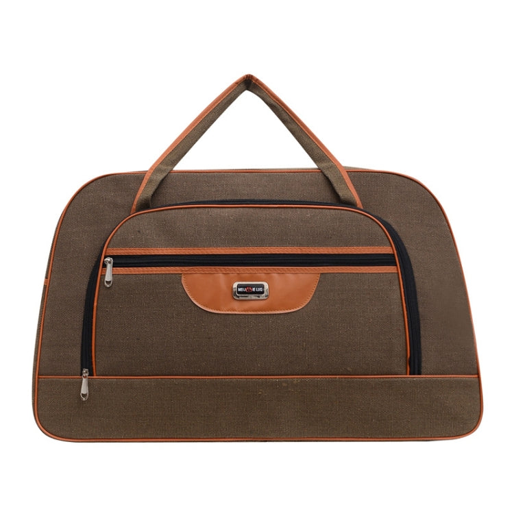 Large Capacity Travel Bag Men Short Trip Handheld Canvas Luggage Bag, Size: Large