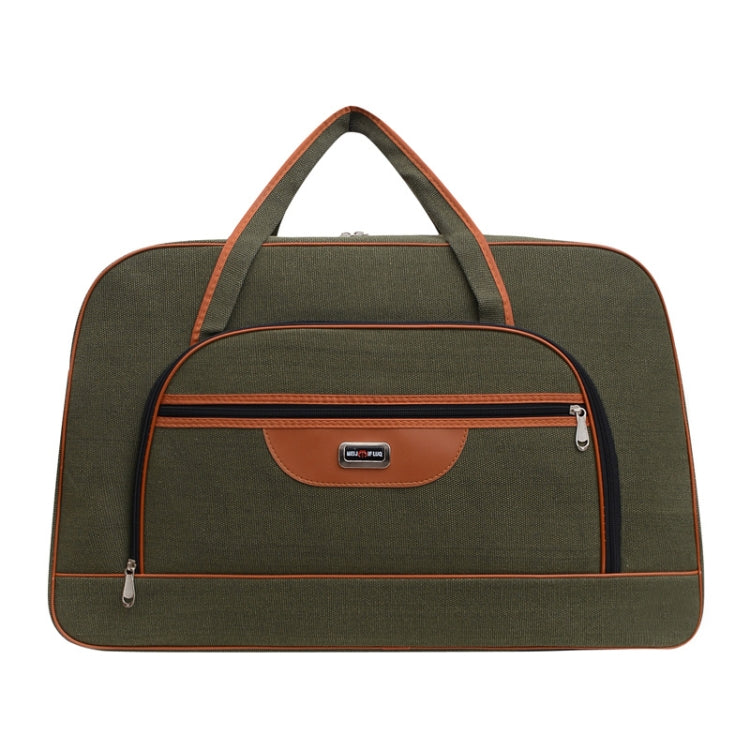 Large Capacity Travel Bag Men Short Trip Handheld Canvas Luggage Bag, Size: Large