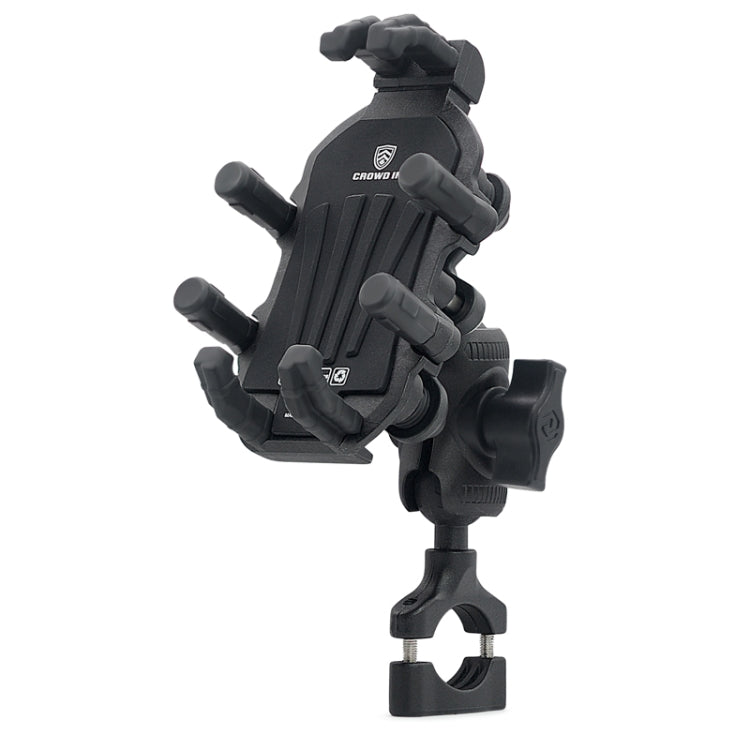 Outdoor Motorcycle Aluminum Alloy Shock-absorbing Mobile Phone Holder - Handlebar Model