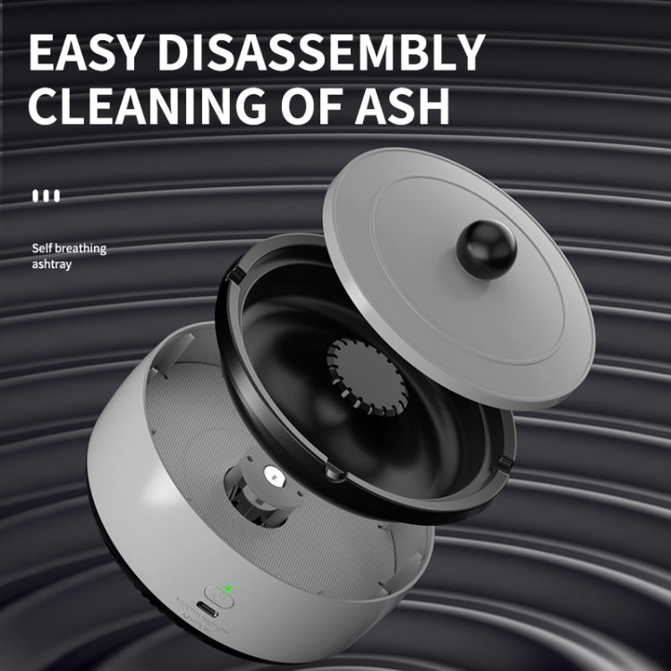 Rechargeable Ashtray Air Purifier Car Smoking Tank To Remove Smoke Odor