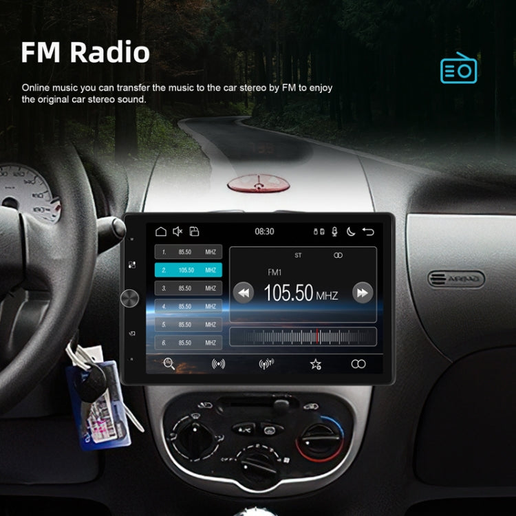 10.4 Inch MP5 Single Butt Vertical Screen Manual Rotation Android Navigation With Wireless Carplay Backup Camera - Standard