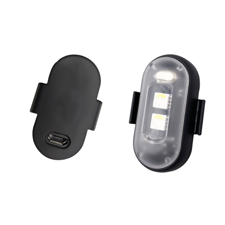 Wireless Remote Control Motorcycle Universal Colorful Flashing Warning Light, Size: Paste Type - 1 Light 1 Remote Control