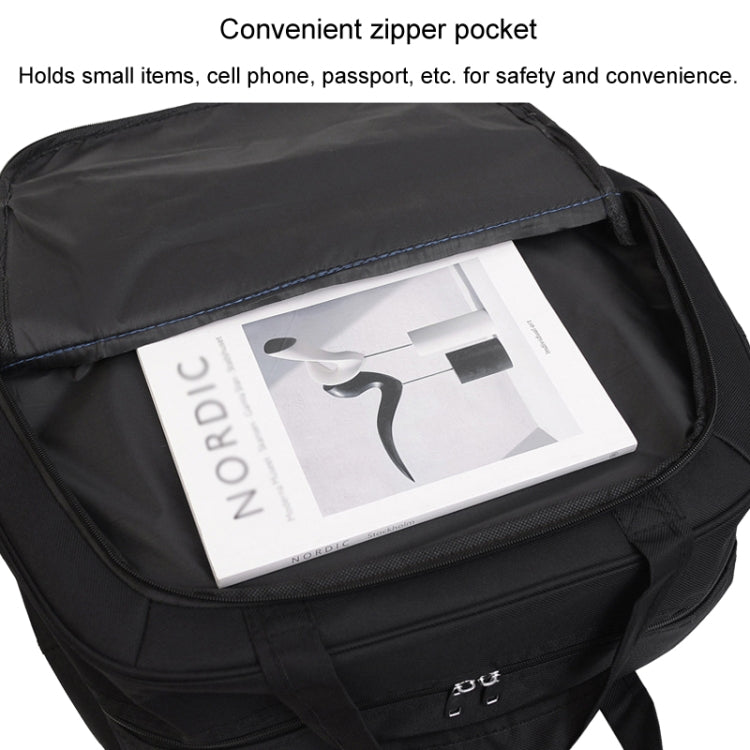Large Capacity Waterproof Travel Bag Wear-resistant Luggage Bag Clothes Storage Pack, Size: Small