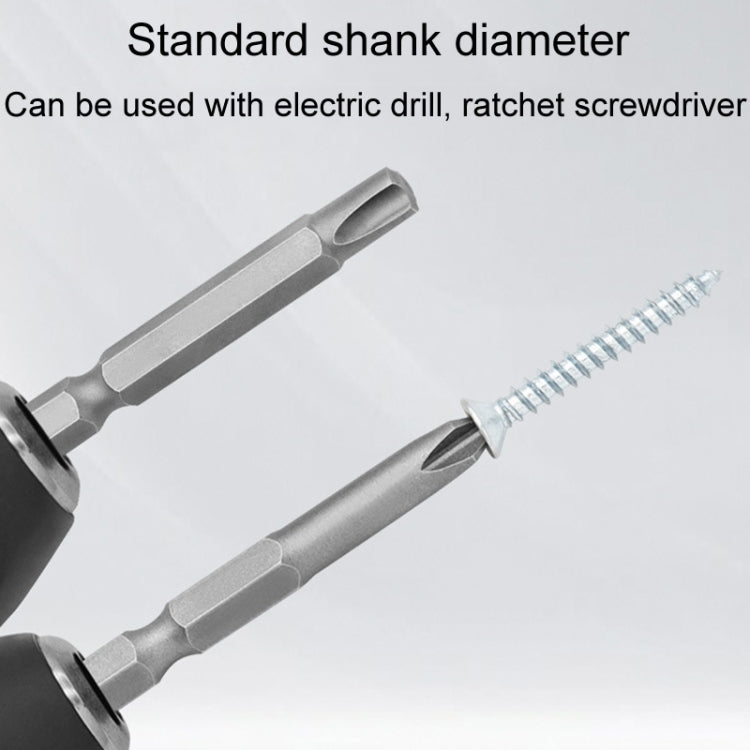 13pcs / Set Profile Bit Chrome Vanadium Steel Bit Set Appliance Repair Electrical Drill Accessories With Magnetic