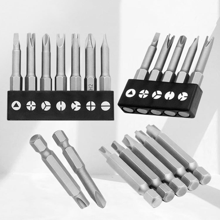 4pcs / Set Y-Shaped Chrome Vanadium Steel Bit Set Appliance Repair Electrical Drill Accessories With Magnetic