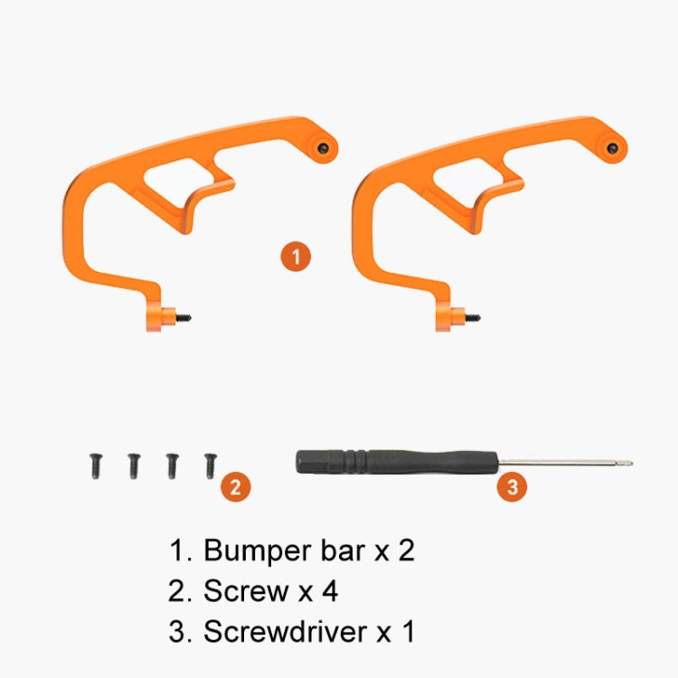 For DJI Avata 2 RCSTQ Aluminum Alloy Flying Machine Lens Collision Protection Bar