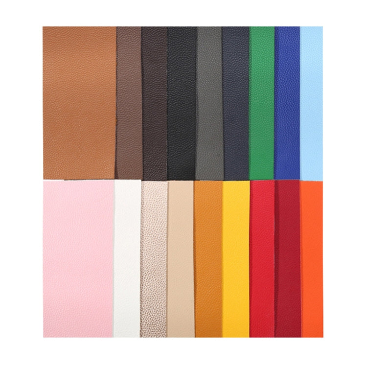 10x20cm Self-Adhesive PU Leather Patch Sticker Sofa Seat Small Hole Repair Patch - Light Brown