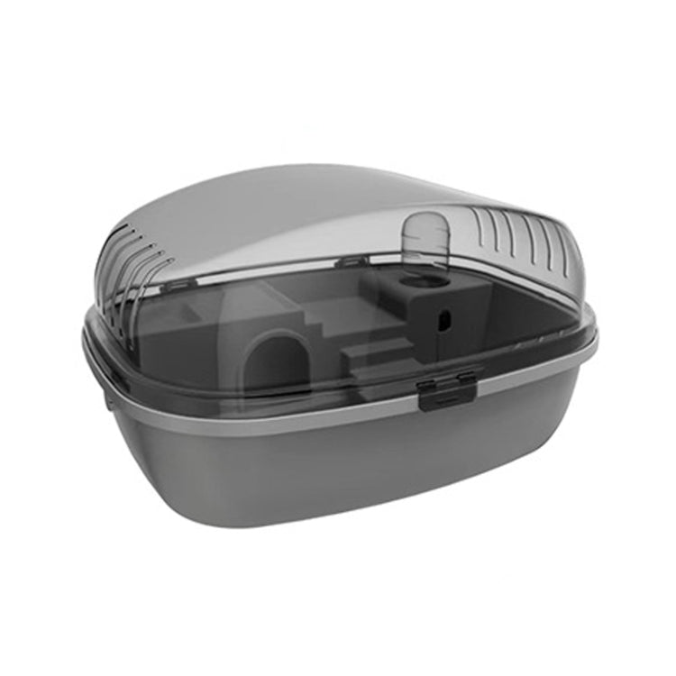 Panoramic Transparent Multi-Functional Large Space Hamster Cage, Style: Gray Basic Model