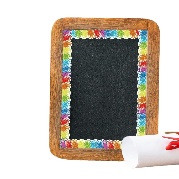 7cm x 20m Colorful Polka Dot Border Stickers Bulletin Board Borders