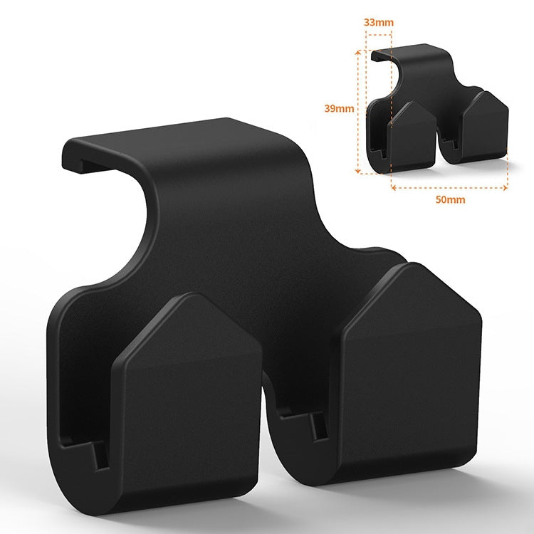 2pcs Car Front Armrest Box Storage Hook For Toyota Corolla Camry Avalon RAV4 - Black