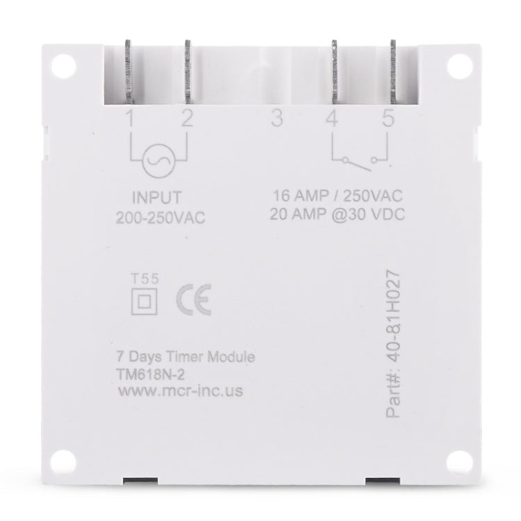SINOTIMER TM618N-6V 7 Days Weekly Programmable Digital Electronic Timer Switch