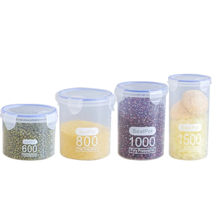 1500ml Kitchen Refrigerator Fresh-keeping Storage Box Food-grade Food Sealed Jar