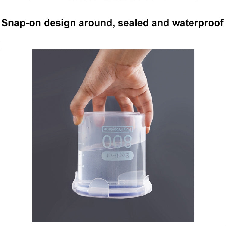 1500ml Kitchen Refrigerator Fresh-keeping Storage Box Food-grade Food Sealed Jar