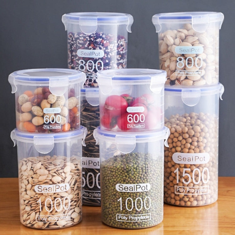 600ml Kitchen Refrigerator Fresh-keeping Storage Box Food-grade Food Sealed Jar