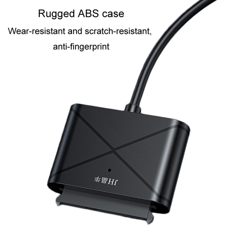 JINGHUA USB3.0 To SATA HDD Adapter Cable For 2.5/3.5 Inch External HDD SSD Hard Drive - 30cm