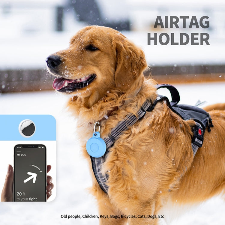 For AirTag 2nd Gen / AirTag 1st Gen Pet Plastic Waterproof Tracker Protective Case