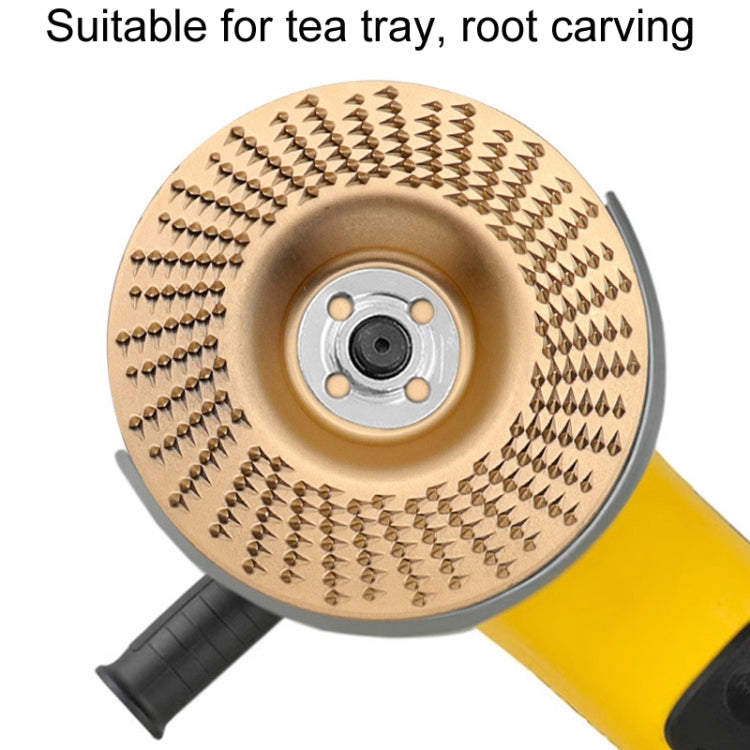 100mm Woodworking Sanding And Shaping Plate Angle Grinder Sanding And Polishing Prick Disc, Model: Arc