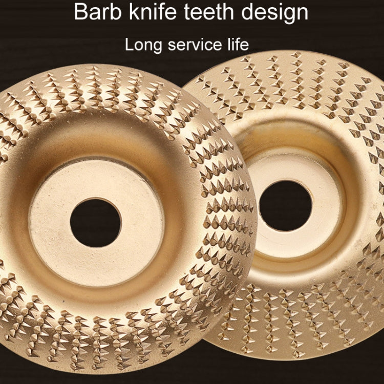 100mm Woodworking Sanding And Shaping Plate Angle Grinder Sanding And Polishing Prick Disc, Model: Arc