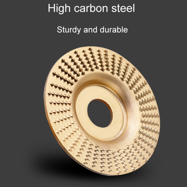 100mm Woodworking Sanding And Shaping Plate Angle Grinder Sanding And Polishing Prick Disc, Model: Flat