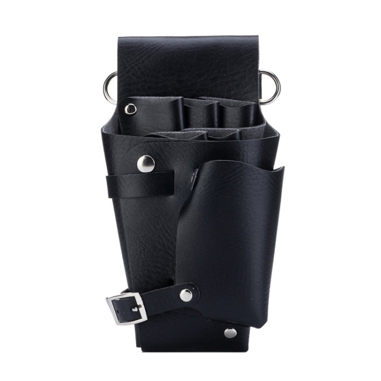 Hairdresser Hairdressing Tool Belt Bag Salon Hair Cutting Scissors Organizer - Black
