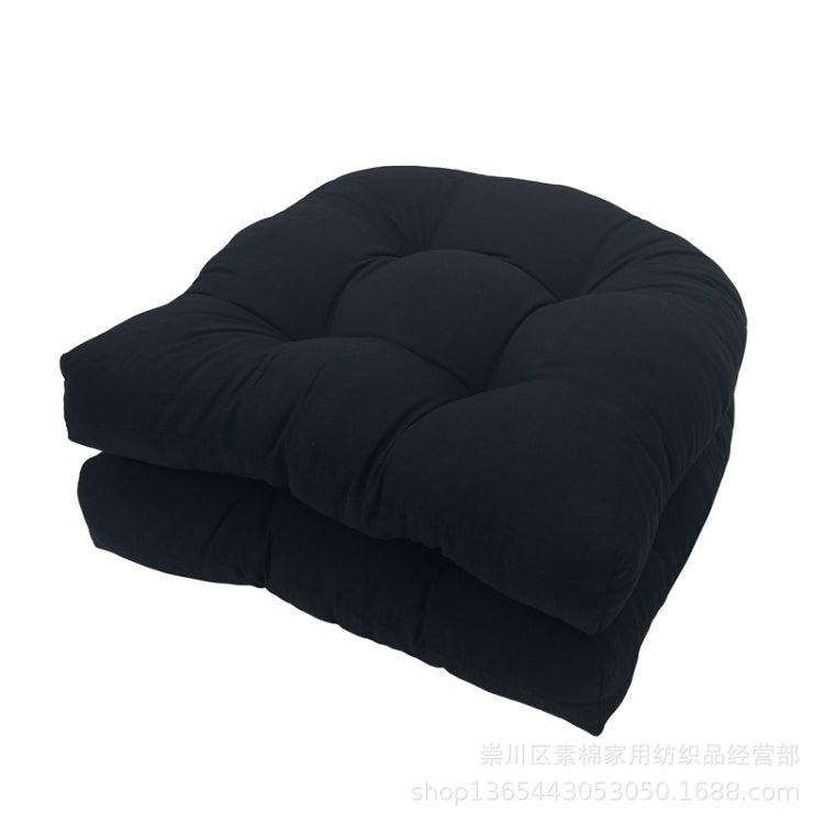 1pair 48 x 48cm Garden Patio Rattan Chair Waterproof Cushion Thick Soft Sofa Cushion