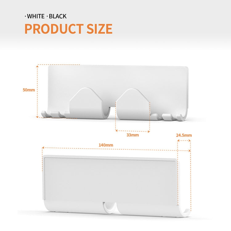 Home Computer Desktop Data Cable Storage Hook