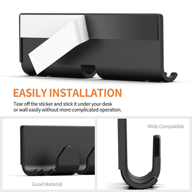 Home Computer Desktop Data Cable Storage Hook