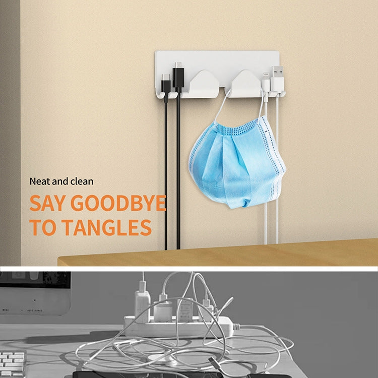 Home Computer Desktop Data Cable Storage Hook
