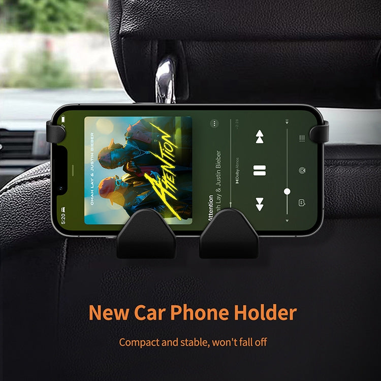 2pcs Car Decorative Hook Mobile Phone Holder - A-3