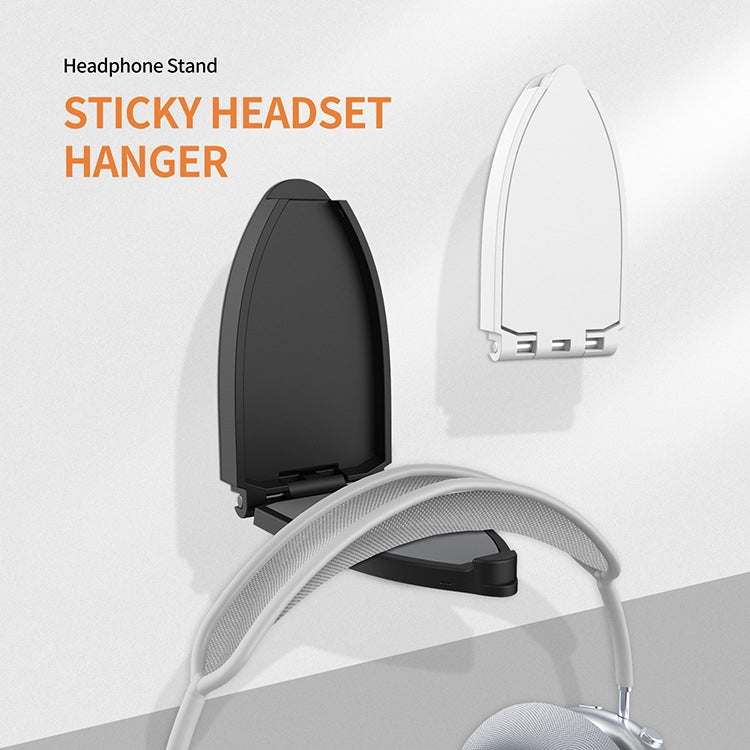 Paste Eearphone Storage Folding Opening Closing Bracket