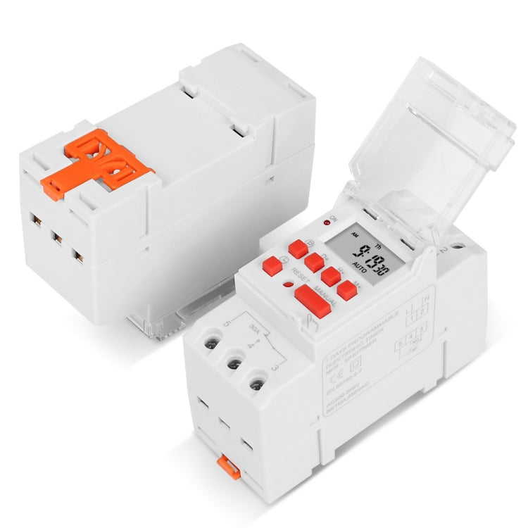 SINOTIMER TM919B-2 220V 30A Programmable Digital Timer Switch Automatic Cycle Timing Controller